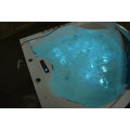 with Marble Step Acrylic Jacuzzi Indoor Corner Bathtub with Seat